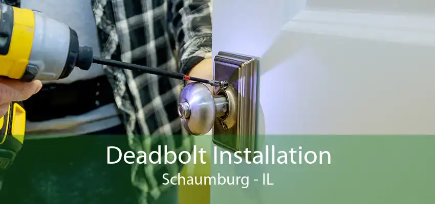 Deadbolt Installation Schaumburg - IL