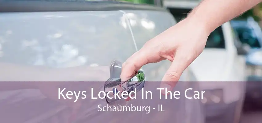 Keys Locked In The Car Schaumburg - IL
